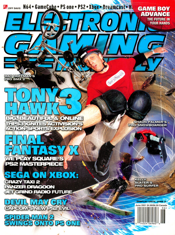 Electronic Gaming Monthly Issue 143 (June 2001) cover